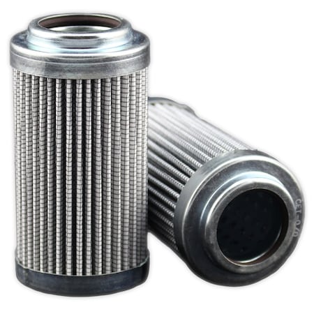 Main Filter Hydraulic Filter, replaces WOODGATE WGH9191, Pressure Line, 10 micron, Outside-In, Glass MF0058358